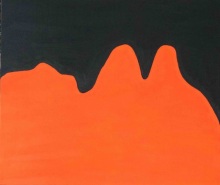 #57 Bactrian 60x70 orange black_left