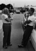 Lucien Clergue. Picasso et le chauffeur de taxi. Aéroport de Nice. Здесь Пикассо за 80. В аэропорту Ниццы с шофёром такси Пикассо в шлёпках и по миру он в таком виде летал, и часто босиком по Каннам ходил, у него своя вилла была в суперпрестижном районе «Калифорни». Написал «по миру так летал» и понял, что я попал в точку, во многих смыслах, и будет он летать долго. Lucien Clergue. Picasso ...